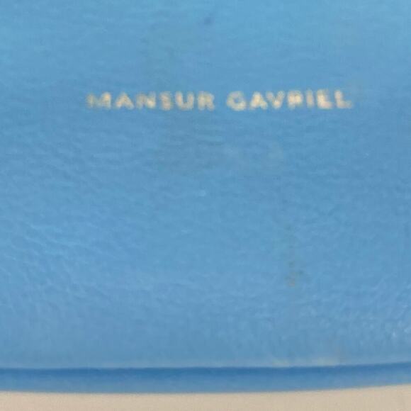 MANSUR GAVRIEL Mini Swing Shoulder Bag in Sky  - $545. - Picture 9 of 15